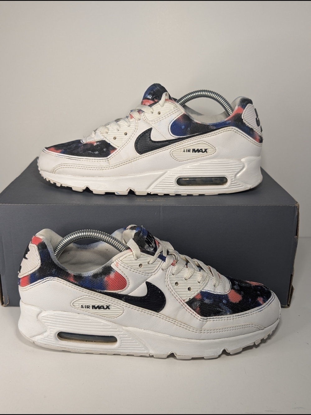 Nike Air Max 90 Custom Tie Dye Galaxy Women's Size 10